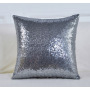 Multi-Size Glitter Sequin Cushion Cover Satin Sparkling Throw Pillow Case Sham Pattern Zipper Pillowslip Pillowcase for Decor