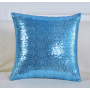 Multi-Size Glitter Sequin Cushion Cover Satin Sparkling Throw Pillow Case Sham Pattern Zipper Pillowslip Pillowcase for Decor