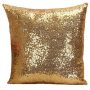 Multi-Size Glitter Sequin Cushion Cover Satin Sparkling Throw Pillow Case Sham Pattern Zipper Pillowslip Pillowcase for Decor