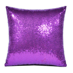 Multi-Size Glitter Sequin Cushion Cover Satin Sparkling Throw Pillow Case Sham Pattern Zipper Pillowslip Pillowcase for Decor