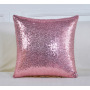 Multi-Size Glitter Sequin Cushion Cover Satin Sparkling Throw Pillow Case Sham Pattern Zipper Pillowslip Pillowcase for Decor