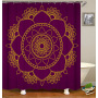 2021 Wholesale With Factory Price 100% Polyester  Waterproof Printed Bathroom Shower Curtains/