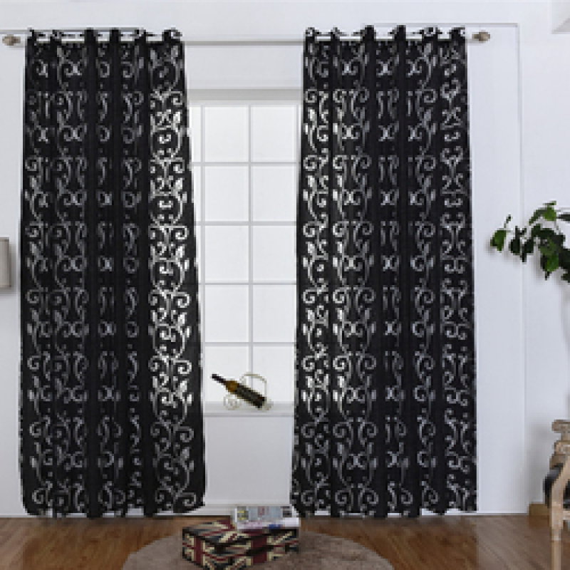 Mercado Mayorista Jacquard Royal Home Curtain, Europa Sheer Curtains Gray Rideaux Arabe/