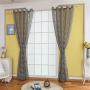 Mercado Mayorista Jacquard Royal Home Curtain, Europa Sheer Curtains Gray Rideaux Arabe/