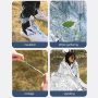 Emergency Blanket Outdoor Survival First Aid Military Rescue Kit Windproof Waterproof Foil Thermal Blanket for Camping Hiking