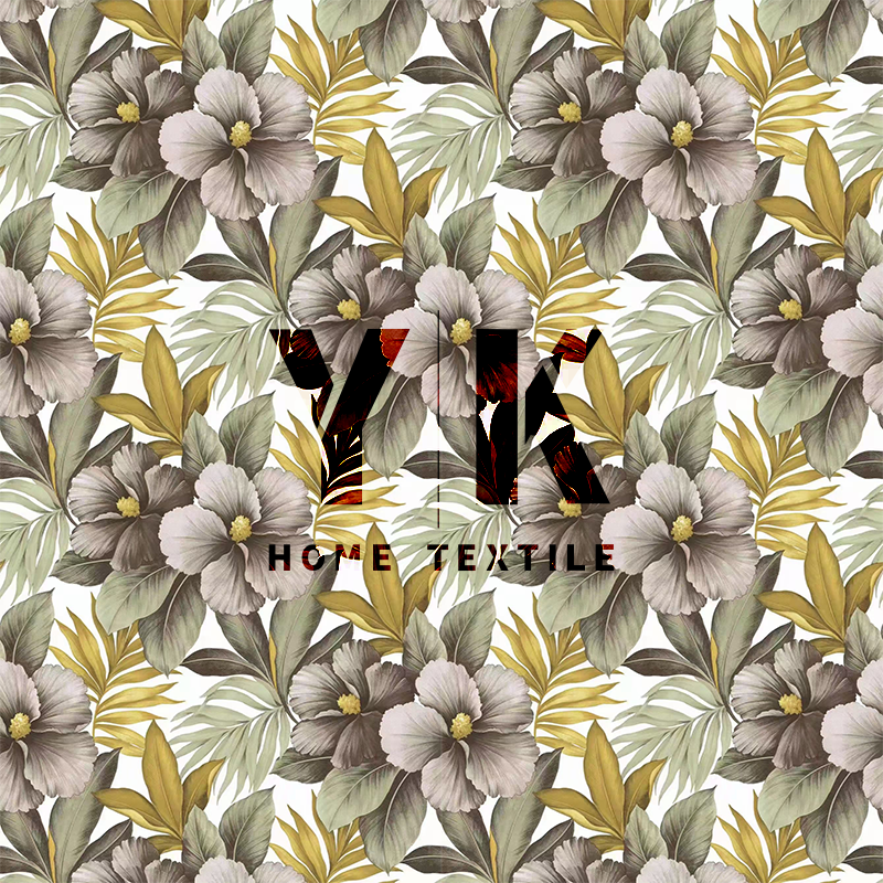 European cheap latest fashion printed curtains, custom printed fabric roll blackout curtains/