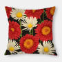 Hot Sale Color Flower Flora Bursts Polyester Throw Cushion Cover, Car Sofa Decorative Pillowcases Home Decor Cushion Cover/