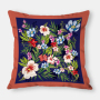 Hot Sale Color Flower Flora Bursts Polyester Throw Cushion Cover, Car Sofa Decorative Pillowcases Home Decor Cushion Cover/