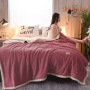 New Arrival Soft Bed Cover For Bedroom, Lightweight Warm Bed Blanket/