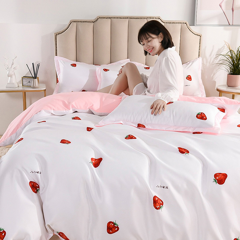2021 hot selling bedding set in the student dormitory, washable, comfortable and soft bedding set*