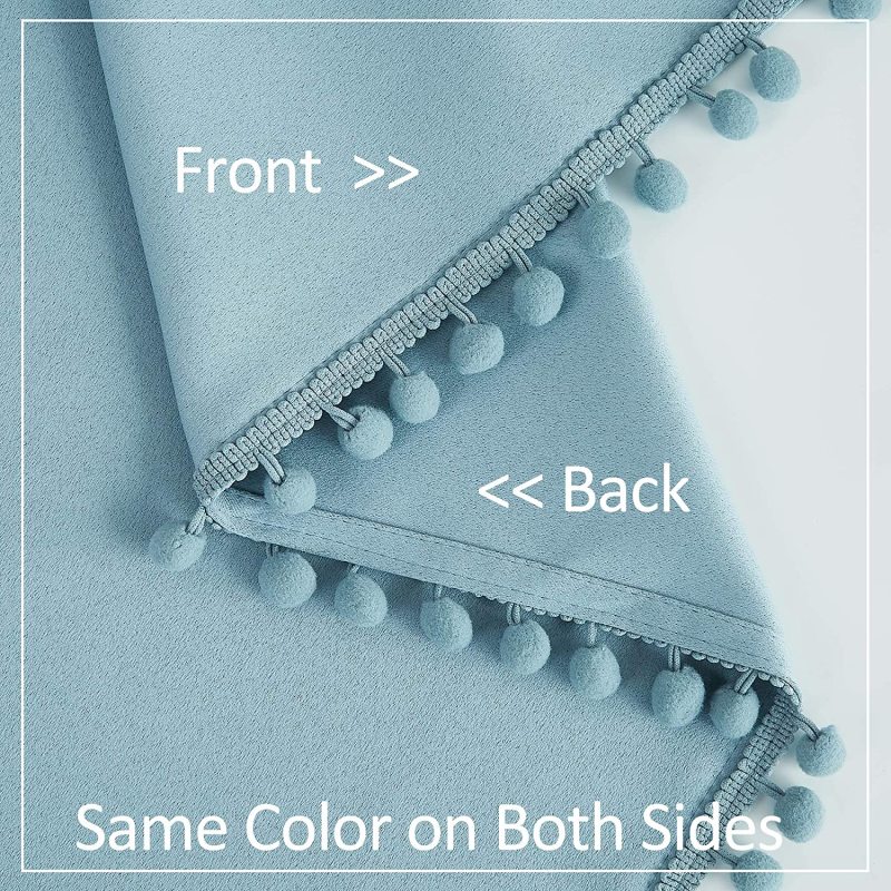 Cheap 42*84 Inch Readymade Solid Blackout Curtain For Living Room/