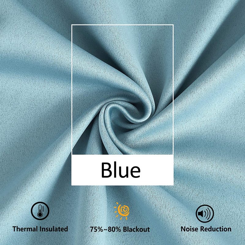 Cheap 42*84 Inch Readymade Solid Blackout Curtain For Living Room/