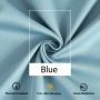 Cheap 42*84 Inch Readymade Solid Blackout Curtain For Living Room/