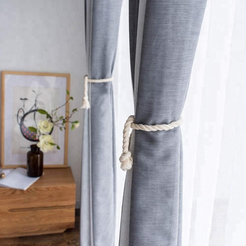 grey stripe sheer curtain design for salon dubai window curtain