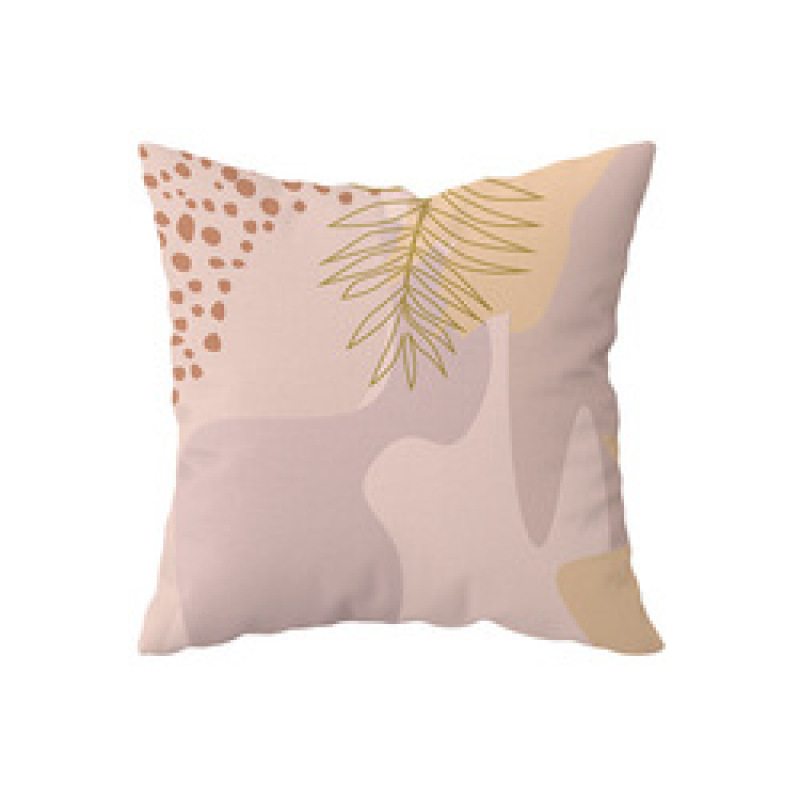 Couvertures de coussin d'oreillers de maison de lignes abstraites nordiques en gros, housses de coussin de canapé de lit d'art moderne de polyester de haute qualité/
