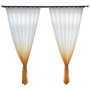 European home accessories tissue modele de rideaux salon,  made in china sheer linen curtains tende classiche di lusso