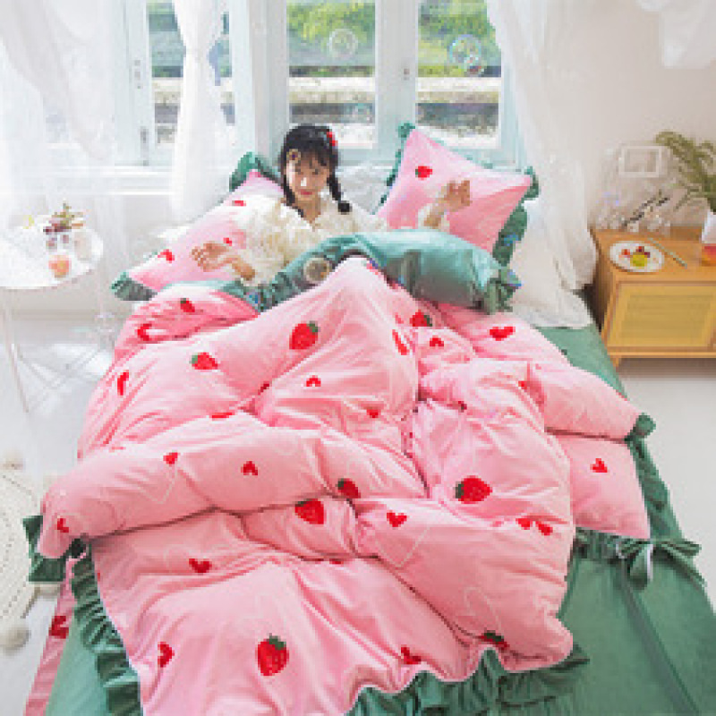 Wholesale Comforter Grey Bedding Set,King Girl Bed Comforter Set#