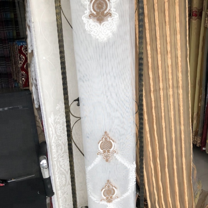 new arrival european style laser cut ball chain balcony curtain