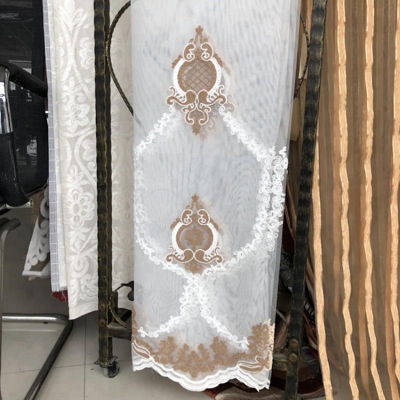 new arrival european style laser cut ball chain balcony curtain