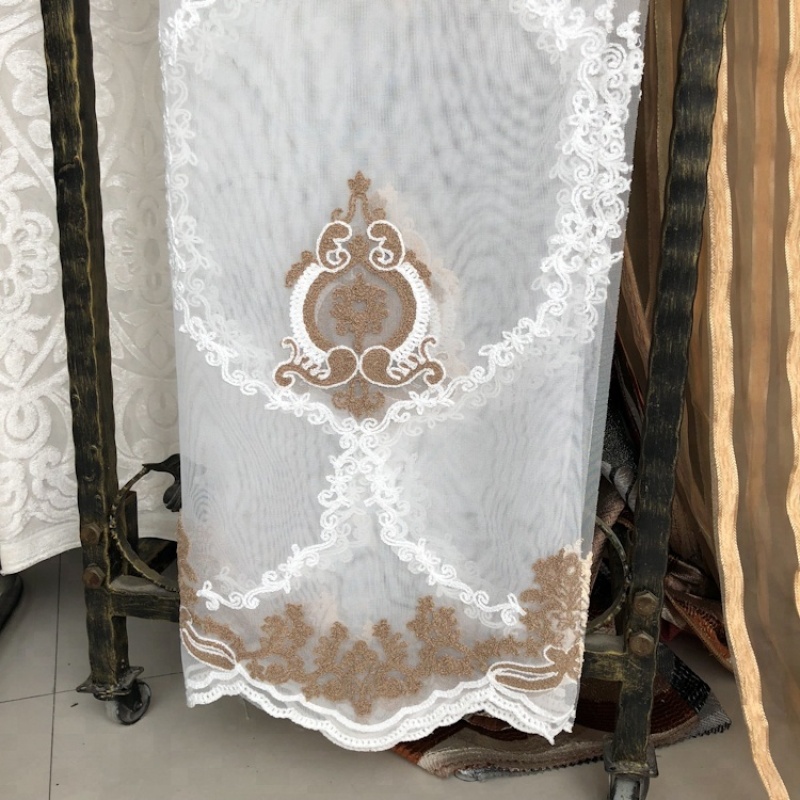 new arrival european style laser cut ball chain balcony curtain