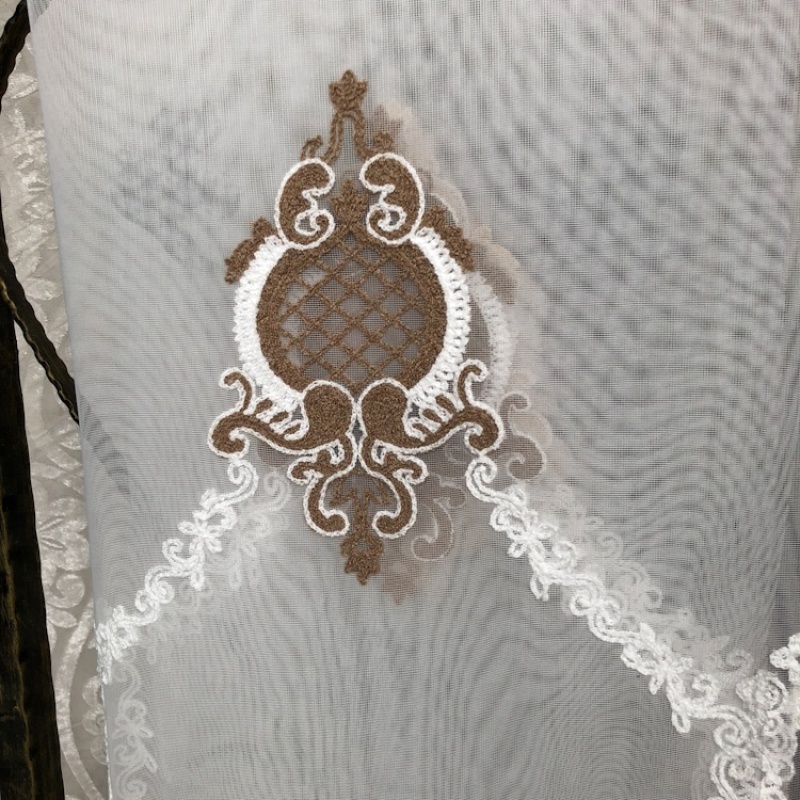 new arrival european style laser cut ball chain balcony curtain