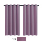Amazon hot selling Cheap Customized solid color plain curtain , high shading  curtain fabric for the bedroom/