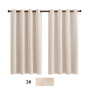 Amazon hot selling Cheap Customized solid color plain curtain , high shading  curtain fabric for the bedroom/