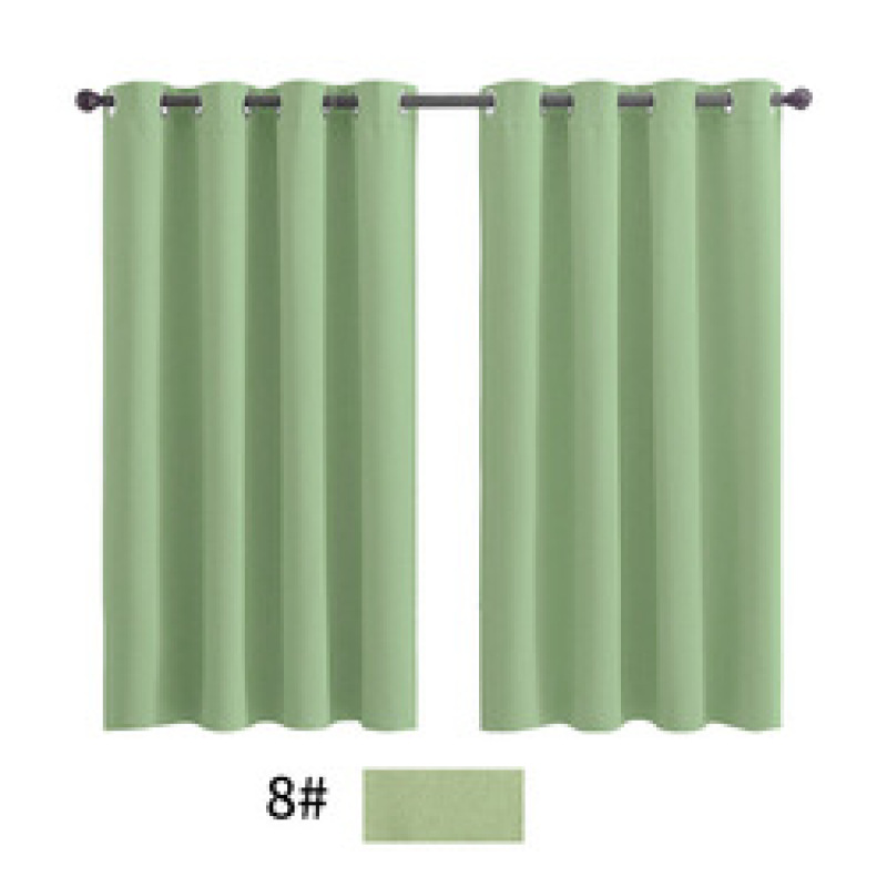 Amazon hot selling Cheap Customized solid color plain curtain , high shading  curtain fabric for the bedroom/