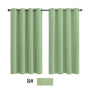 Amazon hot selling Cheap Customized solid color plain curtain , high shading  curtain fabric for the bedroom/