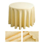 Nappe de ménage de banquet de mariage de réunion d'hôtel en gros, nappe ronde populaire de polyester de nappe de jacquard/