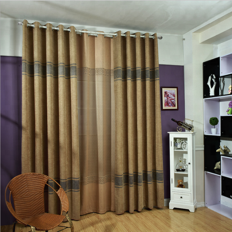 High Quality Hotel 100% Polyester online luxury classical curtains india