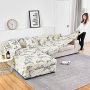 Wholesale Sofa Cover Design, Elastic Sofa Cover Slipcover 1/2/3/4 seater L-shaped#