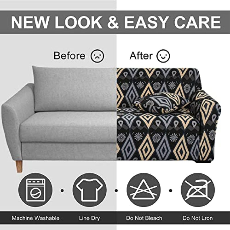 Wholesale Sofa Cover Design, Elastic Sofa Cover Slipcover 1/2/3/4 seater L-shaped#