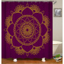 2021 Hot Selling Printed  Waterproof  Bathroom Shower Curtain/
