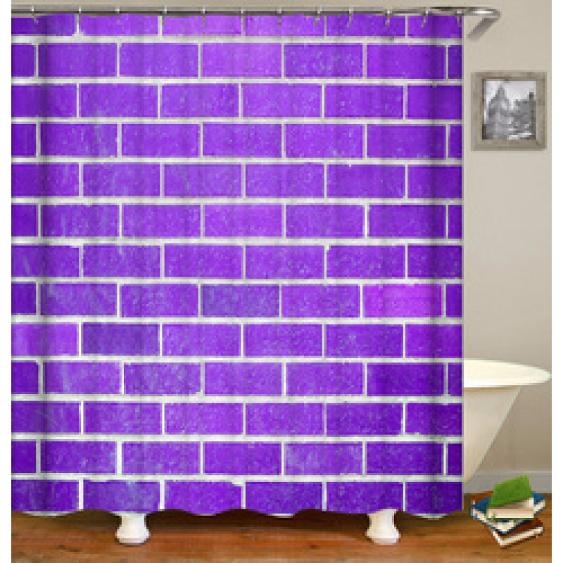 2021 Hot Selling Printed  Waterproof  Bathroom Shower Curtain/