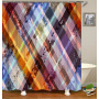 2021 Hot Selling Printed  Waterproof  Bathroom Shower Curtain/