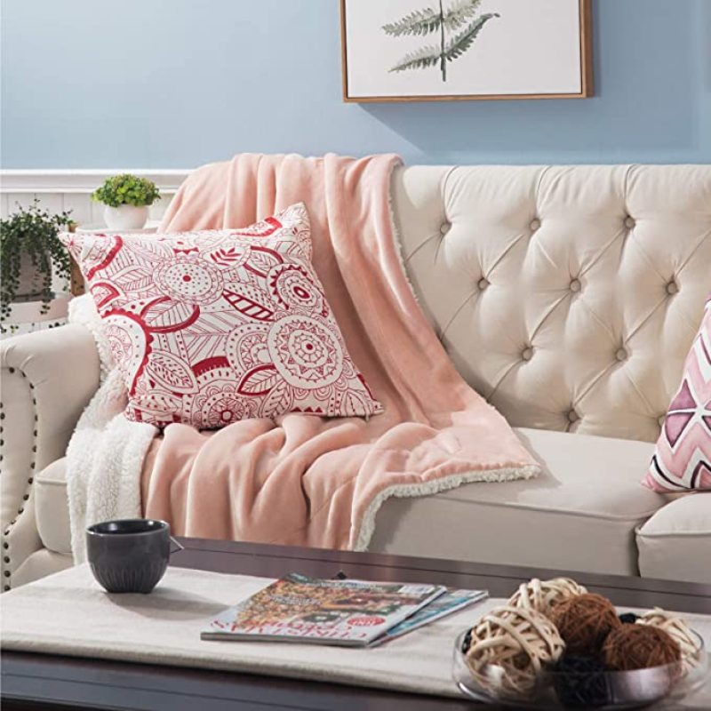 Flannelette Fluffy Winter Warm Blanket Thicken Bedding Sheet Newborn Kids Teens Covering Quilt