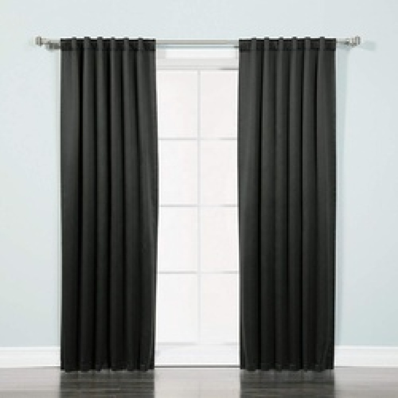 Custom House Blackout Curtains Hot Sale Unique Design Black Curtains for Church and Stage 100% Polyester,100% Polyester Window