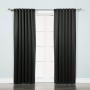 Custom House Blackout Curtains Hot Sale Unique Design Black Curtains for Church and Stage 100% Polyester,100% Polyester Window