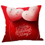 New Love Couple Pillow Case Letter Mr and Mrs Decorative Pillows Cushion Cover for Home Wedding Decoration Valentine