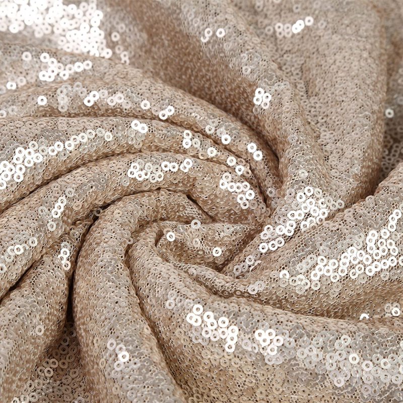 100% polyester 3mm sequin christmas decoration wedding shiny background cloth blue sequin curtain#