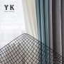100% blackout Super Soft latest luxurious home kitchen curtain design