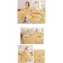 Cheap Bed Room Set, Print Cotton Fabric For Bedsheet, Bedding Set Bed Sheet/