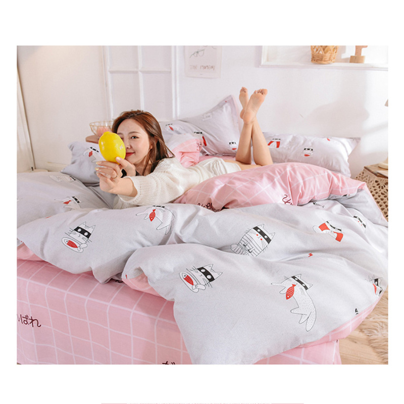 Cheap Bed Room Set, Print Cotton Fabric For Bedsheet, Bedding Set Bed Sheet/
