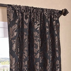 Hot selling 100% Polyester Yarn Dyed Jacquard woven curtain dubai