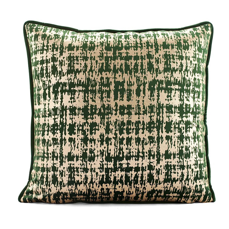 Ins Light Luxury Velvet Hot Pillow Nordic Living Room Sofa Office Nap Model Room Cushion,Garden Furniture Cushion Cover Plain/