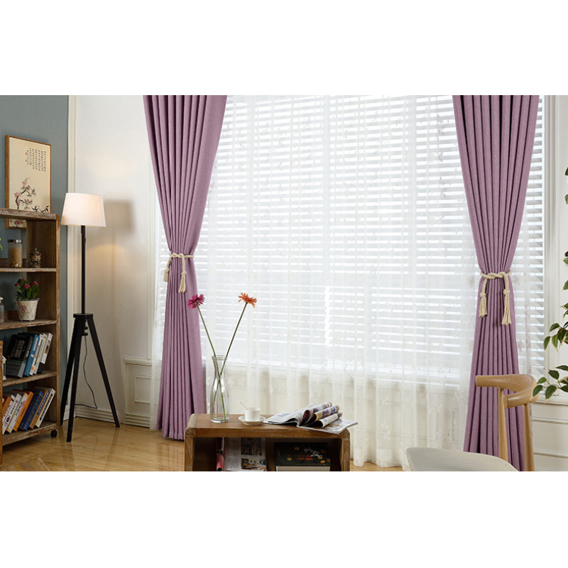Made In China Linen Bed Curtain, New Dressing Room Blackout Curtain  /