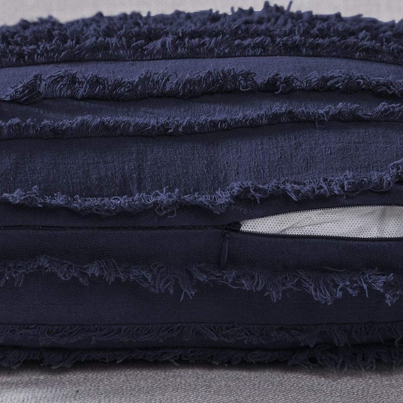 Tassel Tufted Pillowcase Boho Style Cushion Cover Cushion Sofa Pillowcase #