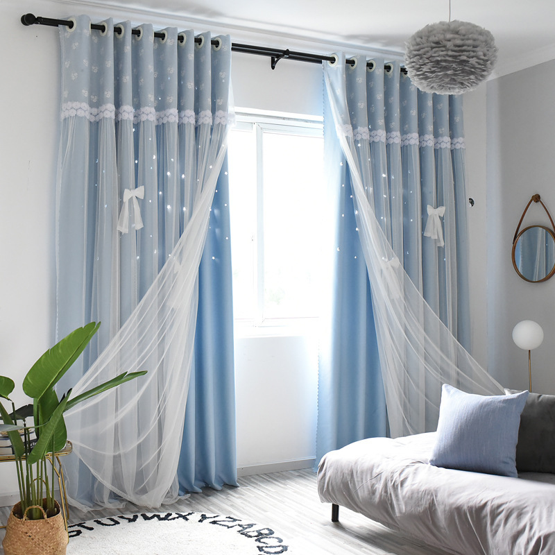 Amazon Top Seller 2019 Korean Lace Curtain,Products Supply Tissue Blackout Cortinas Precios#