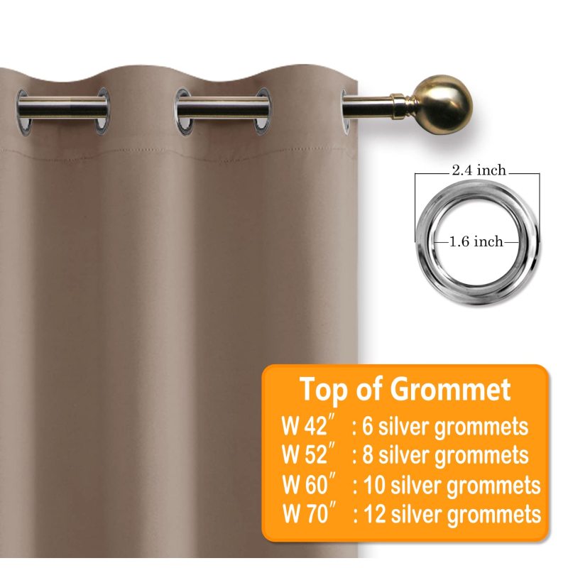 Superior leaves blackout curtain set of 2 amazon hot selling hotel quality blackout curtain 100% blackout recombination curtain